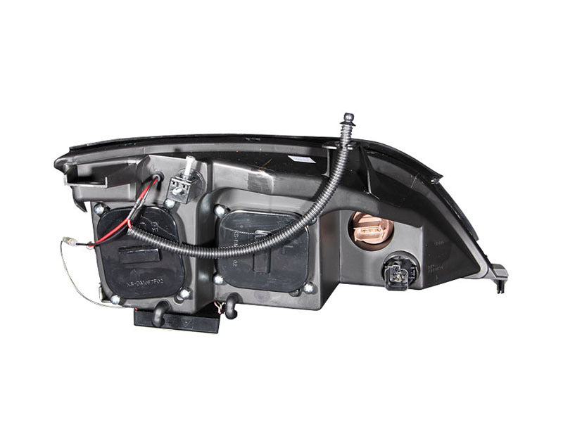 Load image into Gallery viewer, ANZO 2005-2007 Ford Focus Projector Headlights w/ Halo Black
