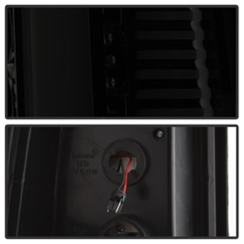 Load image into Gallery viewer, xTune Chevy Silverado 1500/2500/3500 99-02 Version 3 Tail Lights Black Smoke ALT-ON-CS99V3-LBLED-BSM
