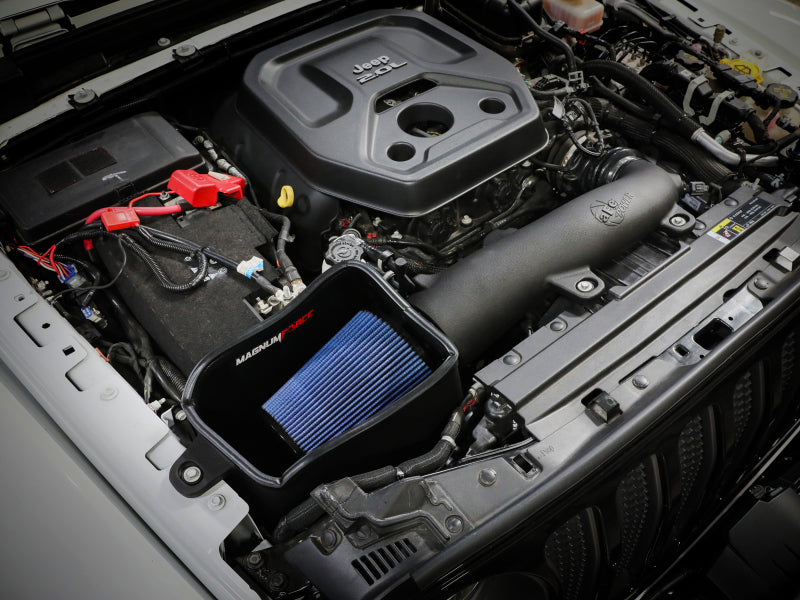 Load image into Gallery viewer, aFe MagnumFORCE Intake Stage-2 Pro Dry 5R Filter 18-23 Jeep Wrangler (JL) L4-2.0L (t)
