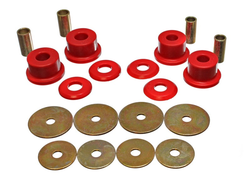 Load image into Gallery viewer, Energy Suspension 90-94 Mitsubishi Eclipse AWD Red Sub-Frame Bushing Set
