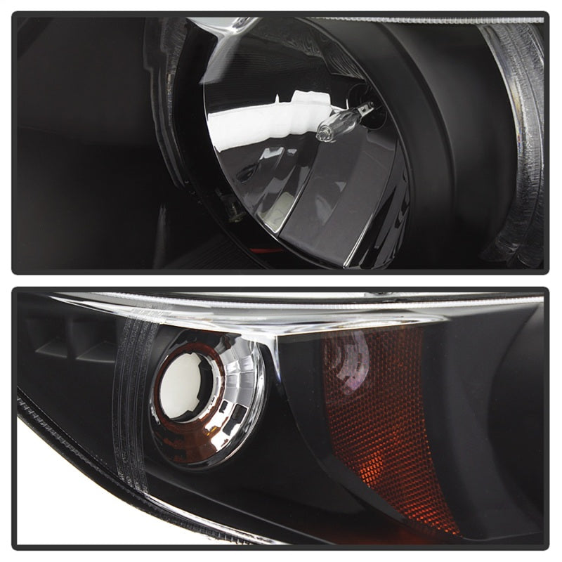 Load image into Gallery viewer, Spyder Honda Civic 06-08 2Dr Projector Headlights LED Halo Black High H1 Low H1 PRO-YD-HC06-2D-HL-BK
