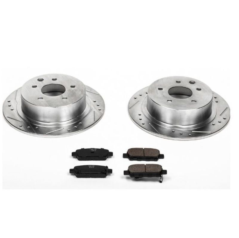 Load image into Gallery viewer, Power Stop 02-06 Nissan Altima Rear Z23 Evolution Sport Brake Kit
