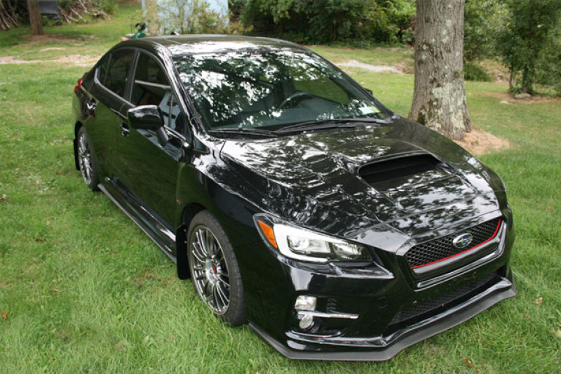 Load image into Gallery viewer, Rally Armor 15-21 Subaru WRX/STI (Sedan ONLY) White UR Mud Flap w/ Red Logo
