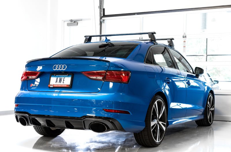 Load image into Gallery viewer, AWE Tuning 17-19 Audi RS3 8V SwitchPath Exhaust w/Diamond Black RS-Style Tips
