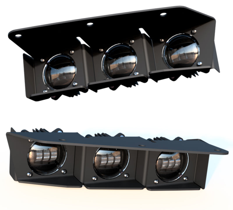 Load image into Gallery viewer, ORACLE Lighting 21-22 Ford Bronco Triple LED Fog Light Kit for Steel Bumper - Yellow
