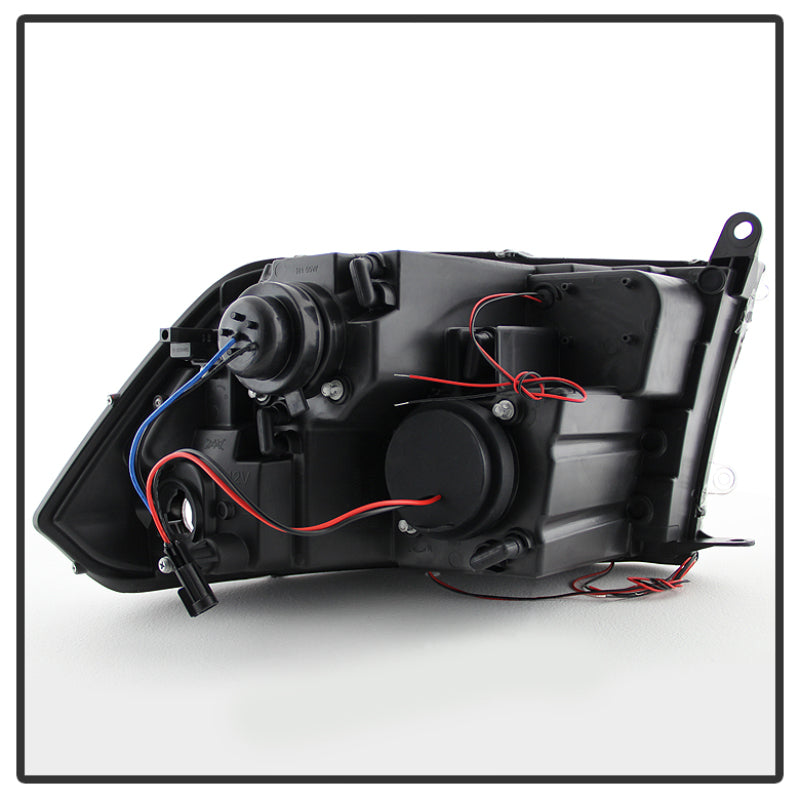 Load image into Gallery viewer, Spyder Dodge Ram 1500 09-14 10-14 Projector Headlights Halogen- LED Halo LED - Chrm PRO-YD-DR09-HL-C
