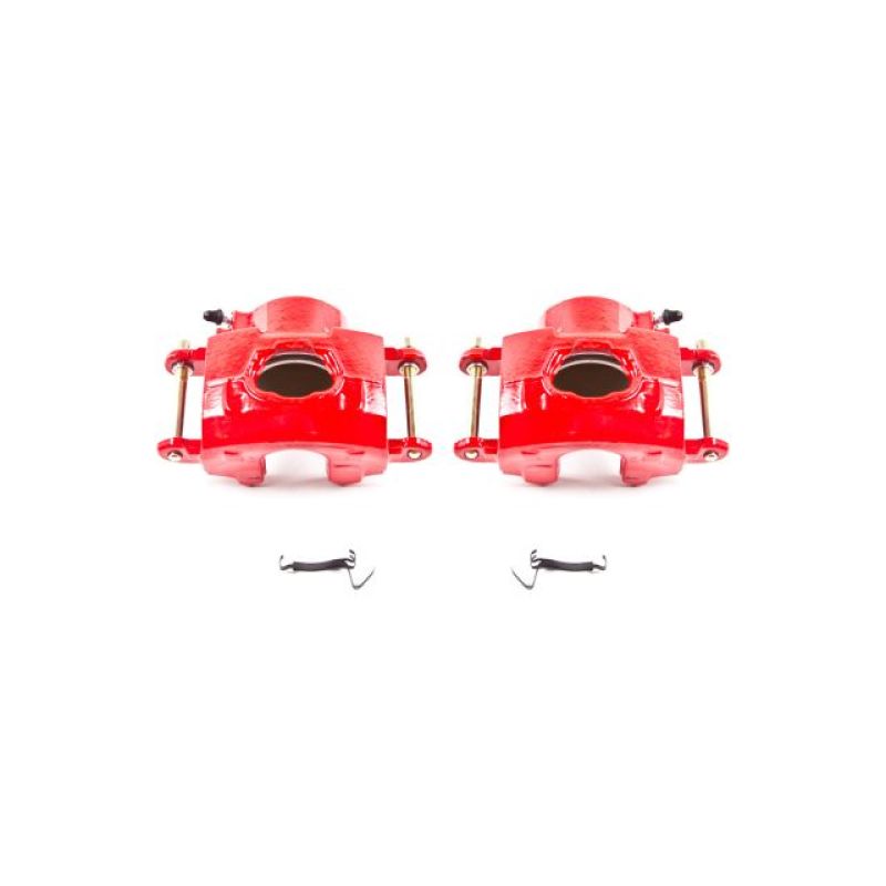 Load image into Gallery viewer, Power Stop 94-96 Chevrolet Impala Front Red Calipers w/o Brackets - Pair
