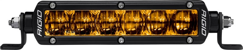 Load image into Gallery viewer, Rigid Industries 6in SR-Series Pro Dot / SAE Fog Lights (Pair) - Selective Yellow
