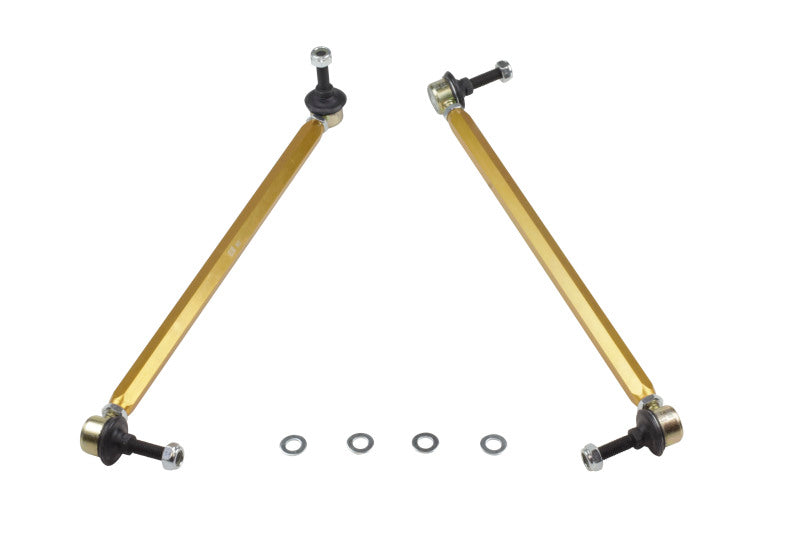 Load image into Gallery viewer, Whiteline 10+ Chevy Camaro FR Coupe Front Sway Bar - Link Assy H/D Adj Steel Ball (380mm C to C)
