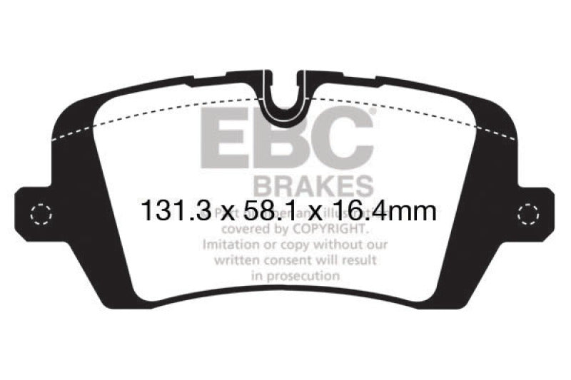 Load image into Gallery viewer, EBC 13+ Land Rover Range Rover 3.0 Supercharged Greenstuff Rear Brake Pads
