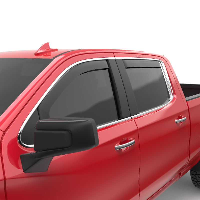 Load image into Gallery viewer, EGR 2019 Chevy 1500 Crew Cab In-Channel Window Visors - Matte
