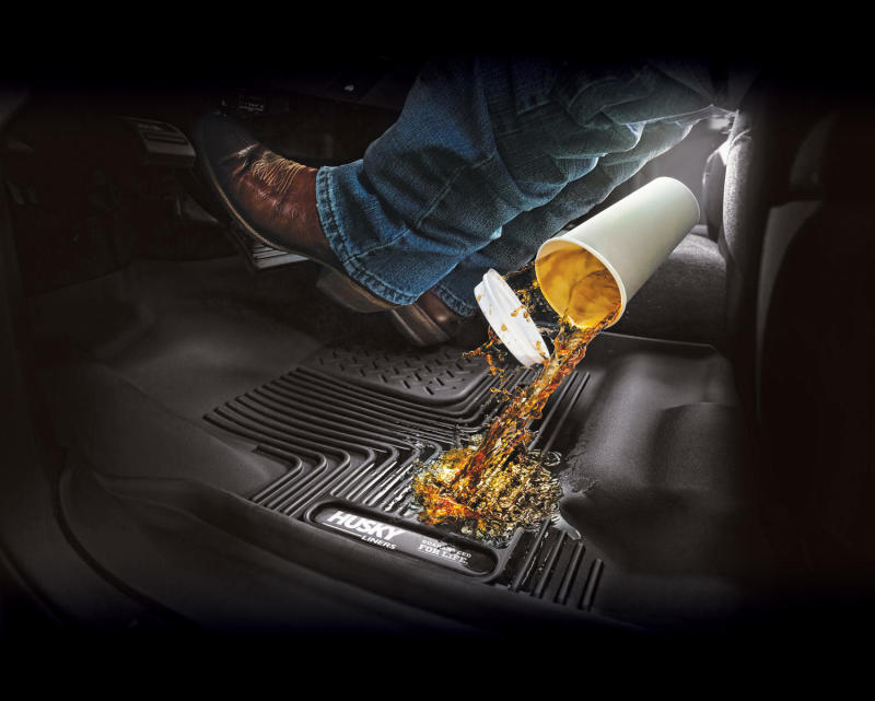 Load image into Gallery viewer, Husky Liners 2017 Ford F250 Crew Cab Vinyl X-Act Contour Black Floor Liners
