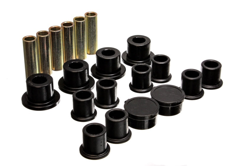 Load image into Gallery viewer, Energy Suspension 98-11 Ford Ranger Black Rear Leaf Spring Bushing Set
