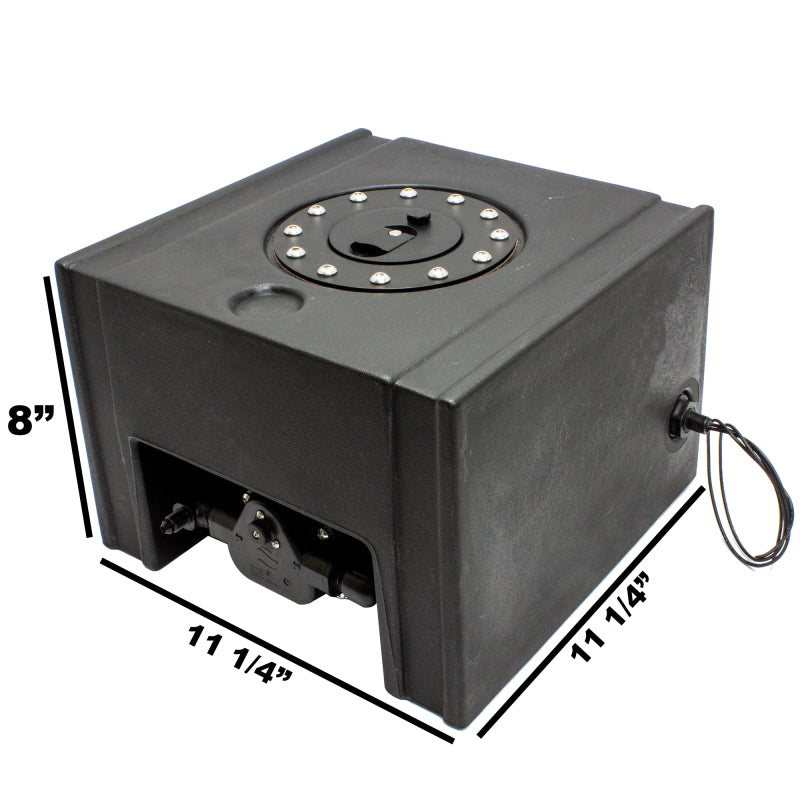 Load image into Gallery viewer, Snow Performance 2.5 Gallon Tank W/ Built in Pump Mount
