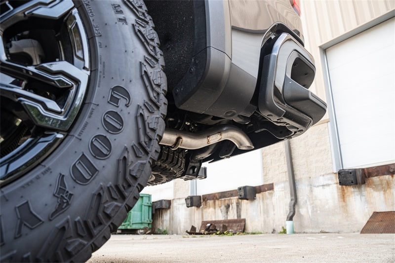 Load image into Gallery viewer, Corsa 22-23 Chevrolet Silverado 1500 Cat-Back Dual Rear Exit with Turn Down Tail Pipes
