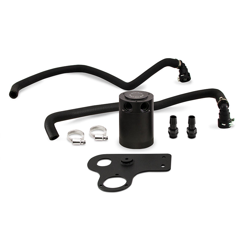 Load image into Gallery viewer, Mishimoto 2018+ Ford Mustang GT Baffled Oil Catch Can - PCV Side
