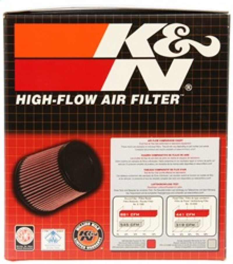 Load image into Gallery viewer, K&amp;N Marine Round Tapered SS Flame Arrestor-3.75in Flg ID x 5.25in B OD x 3in T OD x 6in H
