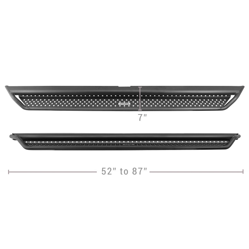 Load image into Gallery viewer, Go Rhino Dominator Extreme D1 Side Steps - Tex Blk - 80in
