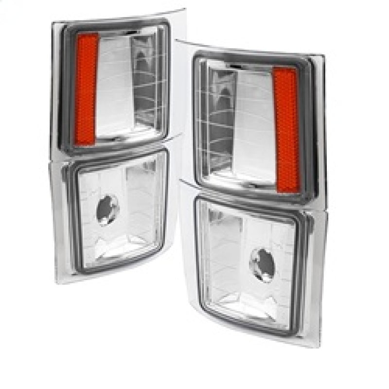 Load image into Gallery viewer, Xtune Chevy Suburban 94-98 4 pcs Corner Lights Chrome CCL-JH-CCK88-E-AM
