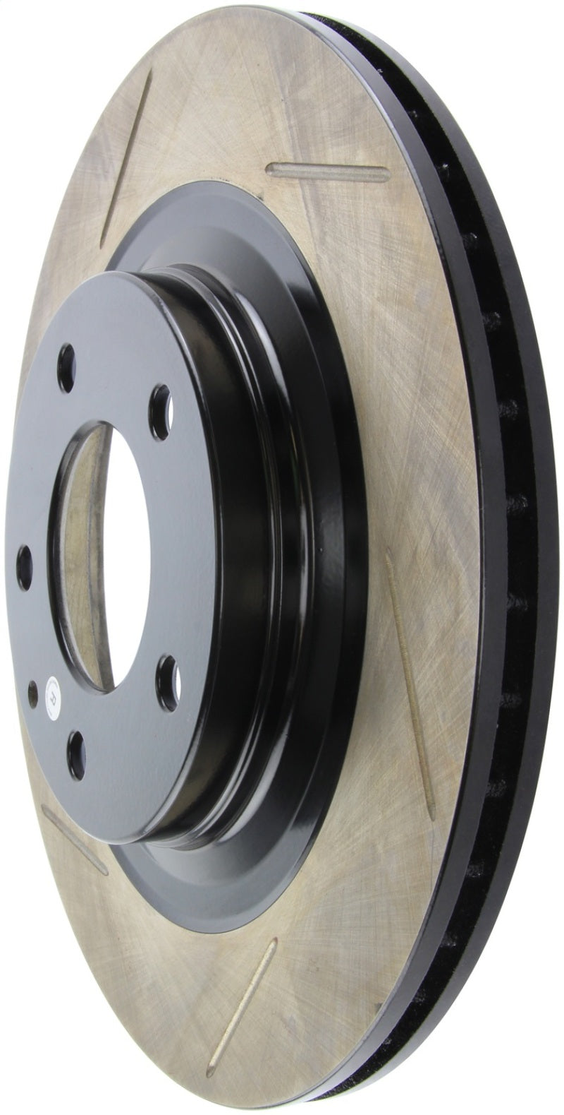 Load image into Gallery viewer, StopTech Power Slot 93-95 Mazda RX-7 SportStop Slotted Rear Right Rotor
