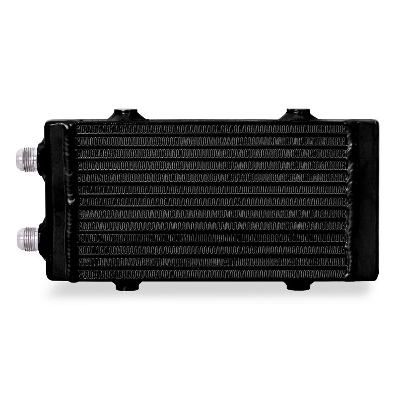 Load image into Gallery viewer, Mishimoto Universal Small Bar and Plate Dual Pass Black Oil Cooler
