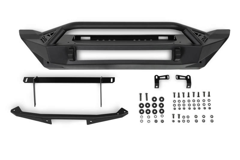 Load image into Gallery viewer, DV8 Offroad 07-23 Jeep Wrangler JK/JL &amp; Gladiator JT FS-1 Series Stubby Front Bumper
