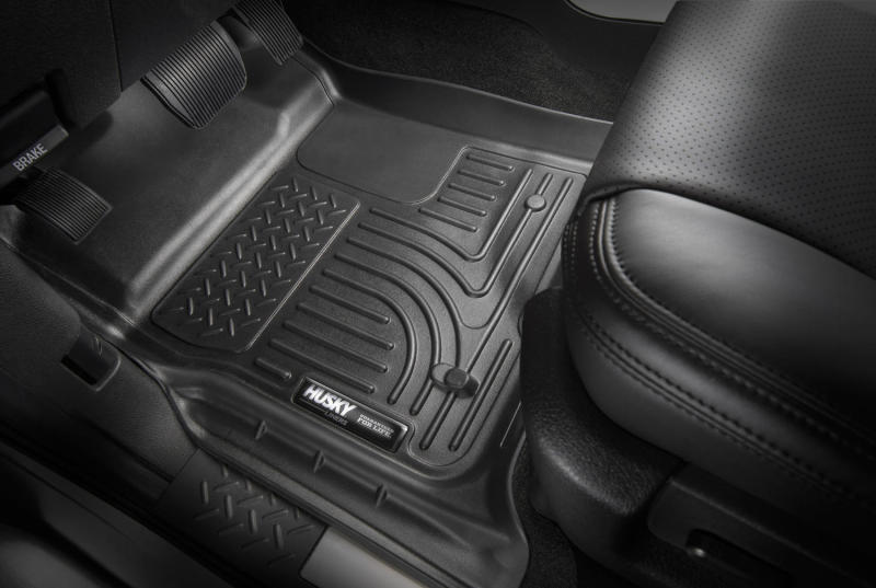 Load image into Gallery viewer, Husky Liners 2019 Subaru Forester Weatherbeater Black Front &amp; 2nd Seat Floor Liners
