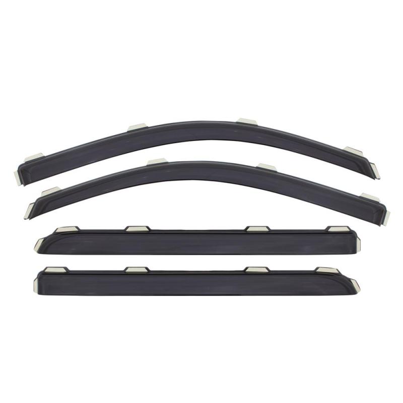 Load image into Gallery viewer, AVS 98-01 GMC Envoy Ventvisor In-Channel Front &amp; Rear Window Deflectors 4pc - Smoke
