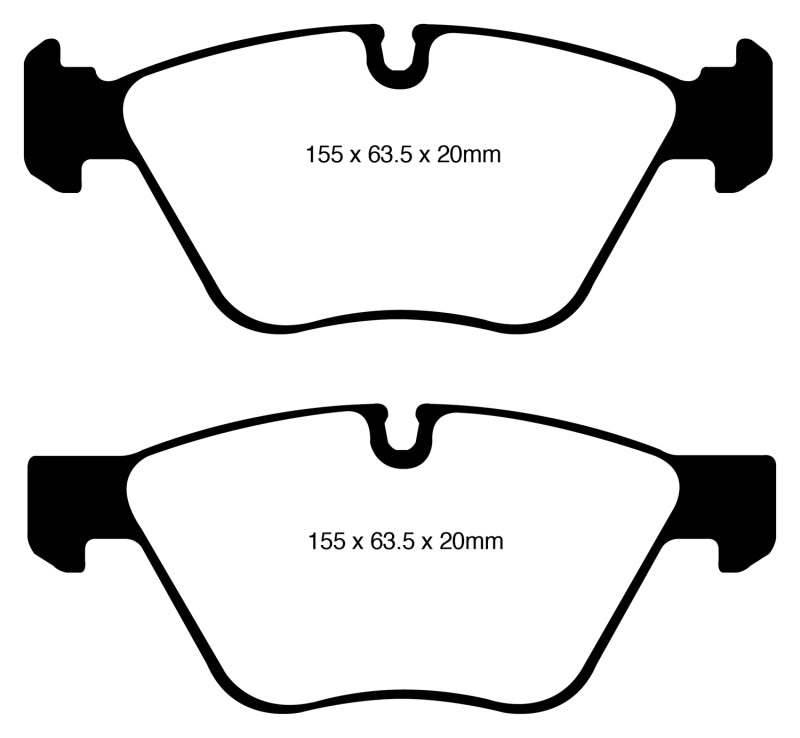 Load image into Gallery viewer, EBC 08-10 BMW 128 3.0 Yellowstuff Front Brake Pads

