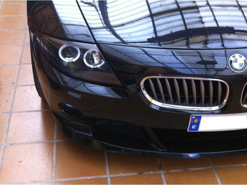 Load image into Gallery viewer, Spyder BMW Z4 03-08 Projector Headlights Xenon/HID Model Only - LED Halo Black PRO-YD-BMWZ403-HID-BK
