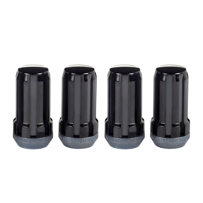 Load image into Gallery viewer, McGard SplineDrive Lug Nut (Cone Seat) M14X1.5 / 1.935in. Length (4-Pack) - Black (Req. Tool)
