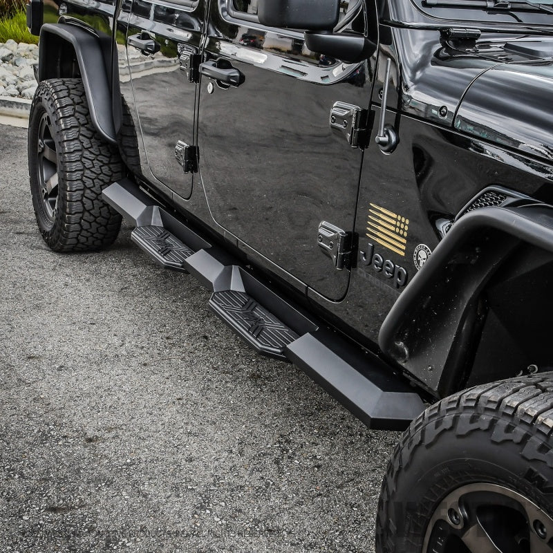 Load image into Gallery viewer, Westin 2020 Jeep Gladiator HDX Xtreme Nerf Step Bars - Textured Black
