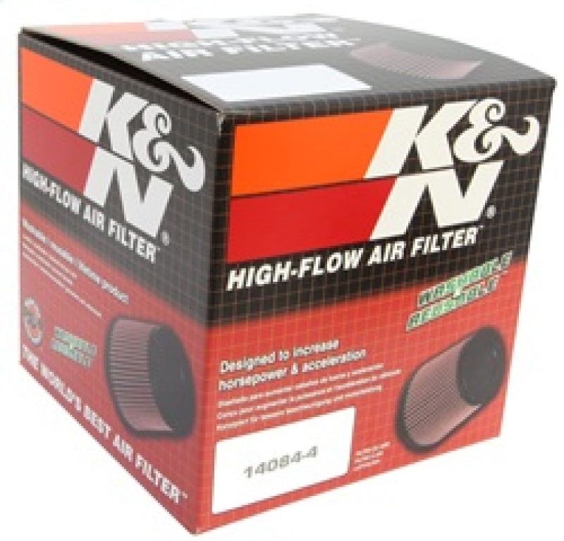 Load image into Gallery viewer, K&amp;N Marine Round Tapered SS Flame Arrestor-3.75in Flg ID x 5.25in B OD x 3in T OD x 6in H
