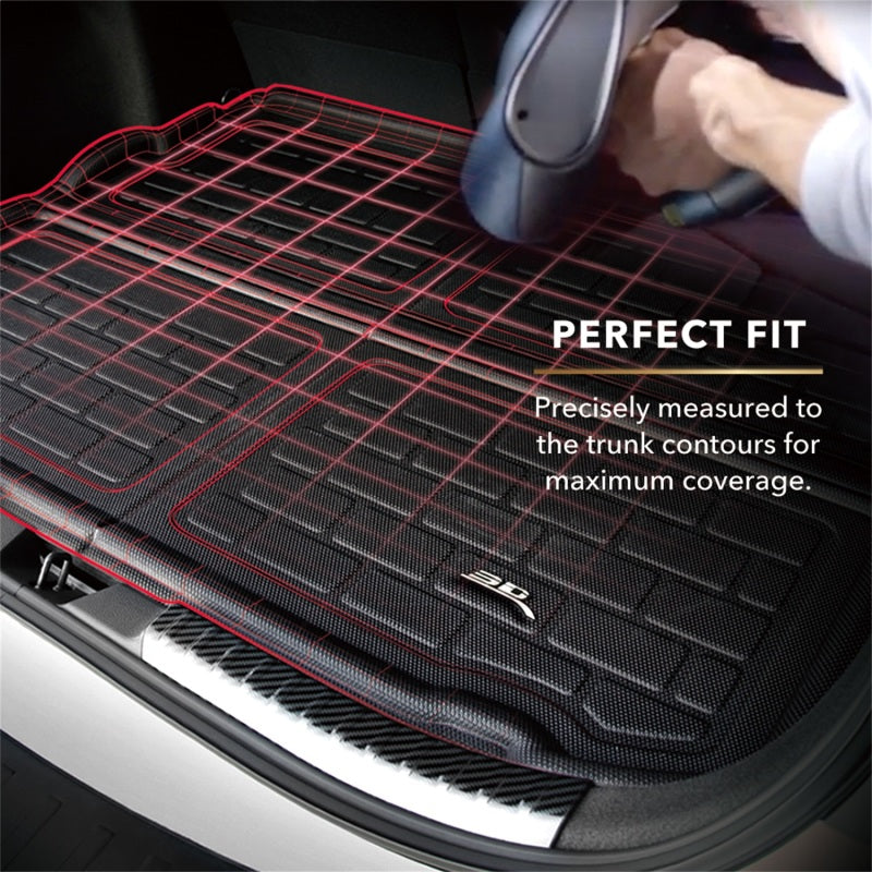 Load image into Gallery viewer, 3D MAXpider 2020-2020 Tesla Model Y Kagu Cargo Liner - Front - Black
