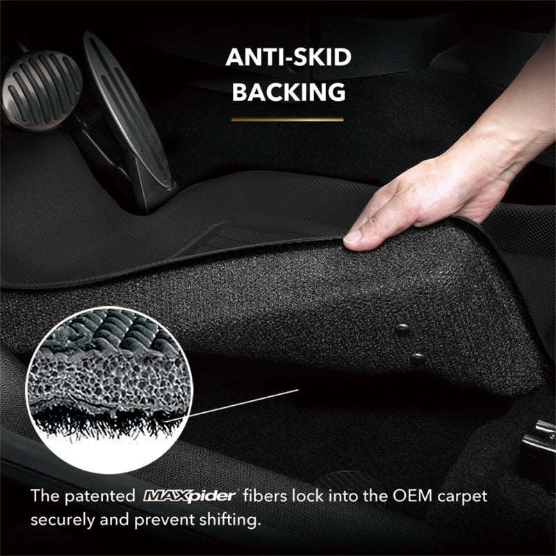 Load image into Gallery viewer, 3D MAXpider 2006-2013 Lexus IS Kagu 1st Row Floormat - Black
