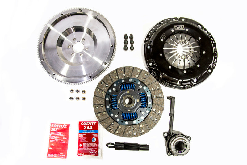 Load image into Gallery viewer, DKM Clutch 2.0 VW/Audi A3 TSI 8 Bolt Sprung Organic MB Clutch w/Steel Flywheel (440 ft/lbs Torque)
