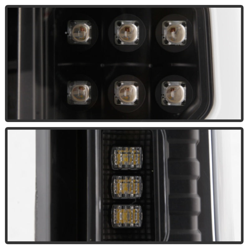Load image into Gallery viewer, Spyder Chevy Silverado 19-20 (Do Not Fit Halogen Model) LED Tail Light Blk ALT-YD-CS19LED-BK
