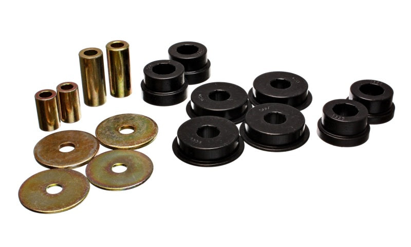 Load image into Gallery viewer, Energy Suspension 03-05 Mitsubishi Lancer EVO 8 Black Rear Differential / Mustache Bar Bushing Set
