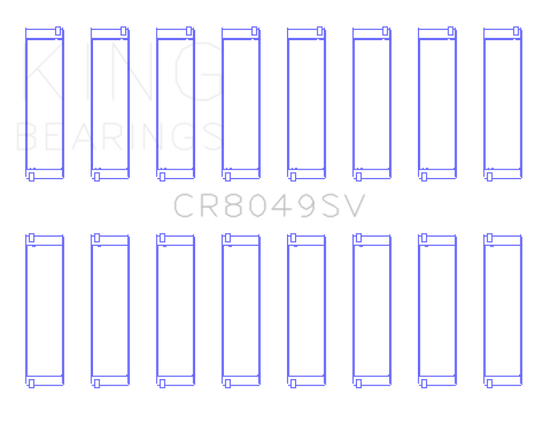 King 08-11 BMW N62/N63/S63 Rod Bearing Set