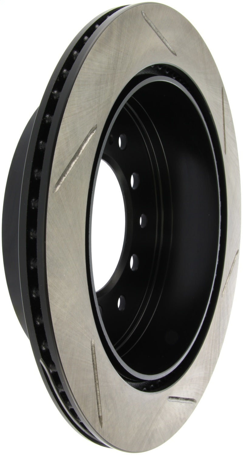 Load image into Gallery viewer, StopTech Power Slot 01-07 Toyota Sequoia/03-09 4 Runner / 03-09 Lexus GX470 Slotted Right Rr Rotor
