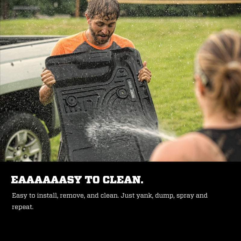 Load image into Gallery viewer, Husky Liners 19-21 Ram 2500/3500 Crew Cab Weatherbeater Black Front &amp; 2nd Seat Floor Liners
