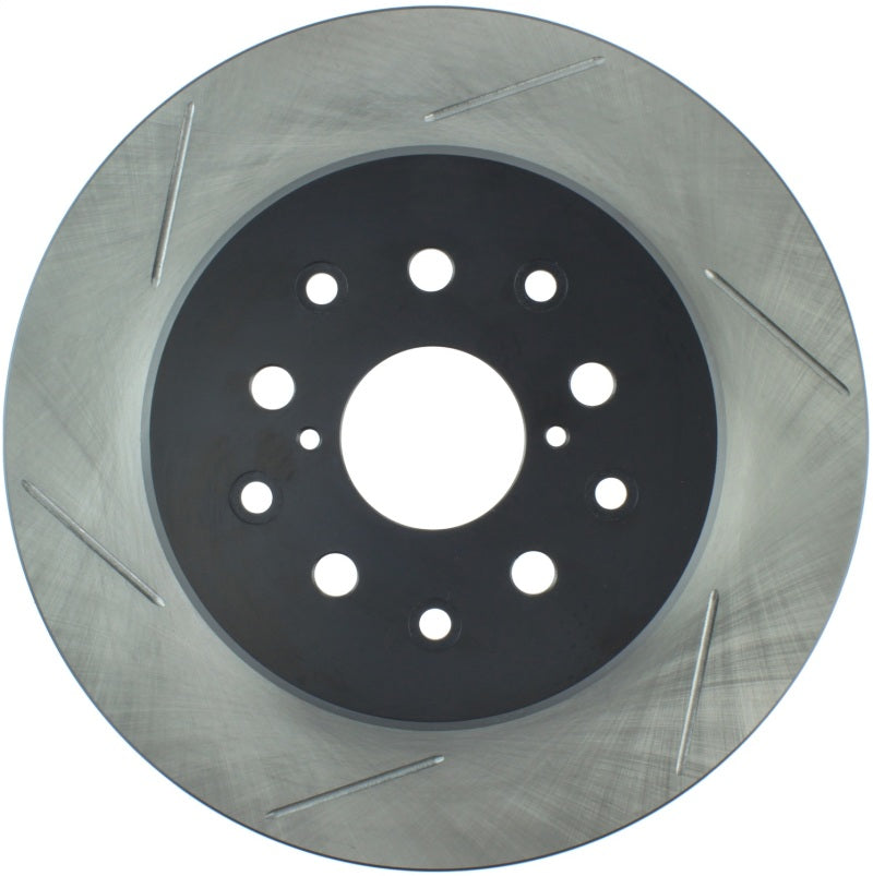 Load image into Gallery viewer, StopTech Power Slot 5/93-98 Supra Turbo Rear Right SportStop Slotted Rotor
