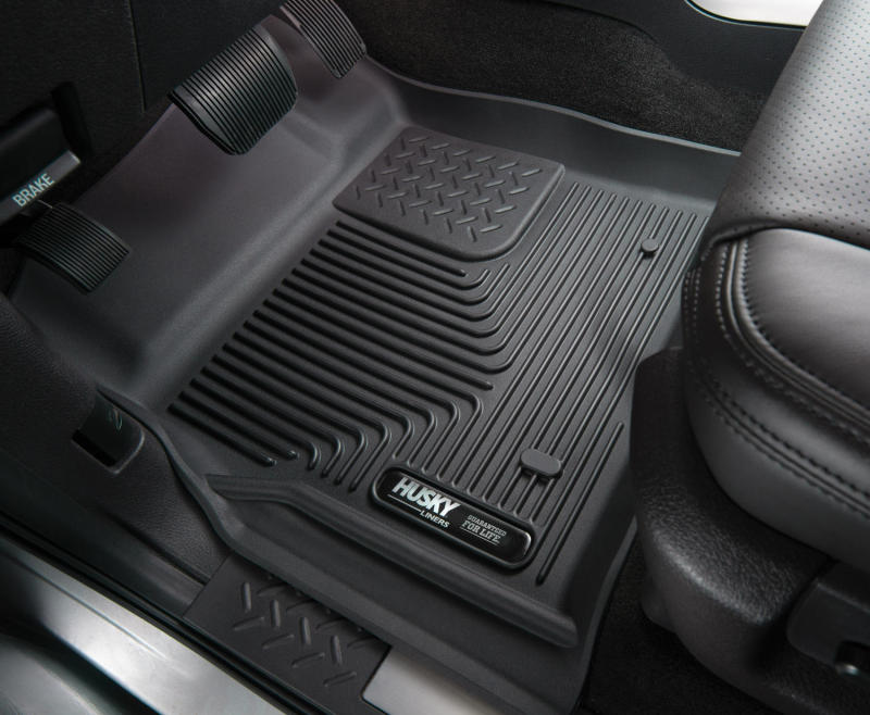 Load image into Gallery viewer, Husky Liners 2017 Ford F250 Crew Cab Vinyl X-Act Contour Black Floor Liners
