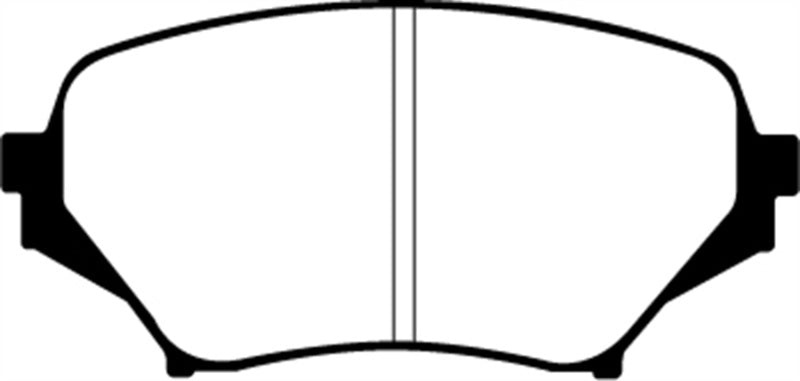 Load image into Gallery viewer, EBC 06-15 Mazda Miata MX5 2.0 Yellowstuff Front Brake Pads
