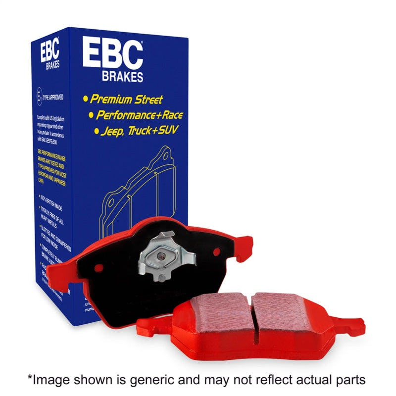 Load image into Gallery viewer, EBC 2018+ Audi A4 Allroad Quattro 2.0L Turbo Redstuff Rear Brake Pads
