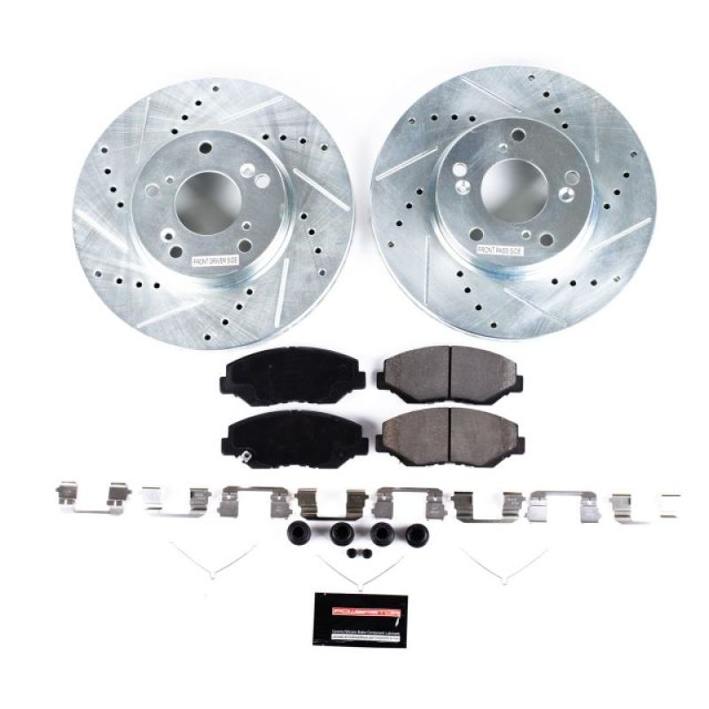 Load image into Gallery viewer, Power Stop 14-15 Acura ILX Front Z23 Evolution Sport Brake Kit

