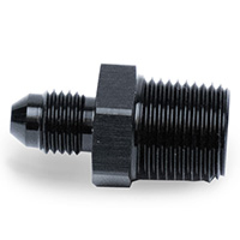 Load image into Gallery viewer, Snow Performance 3/8in NPT to 4AN Straight Water Fitting (Black)
