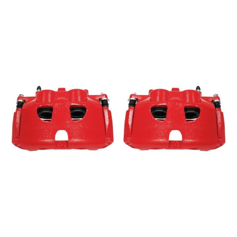 Load image into Gallery viewer, Power Stop 10-17 Ford Expedition Front Red Calipers w/Brackets - Pair
