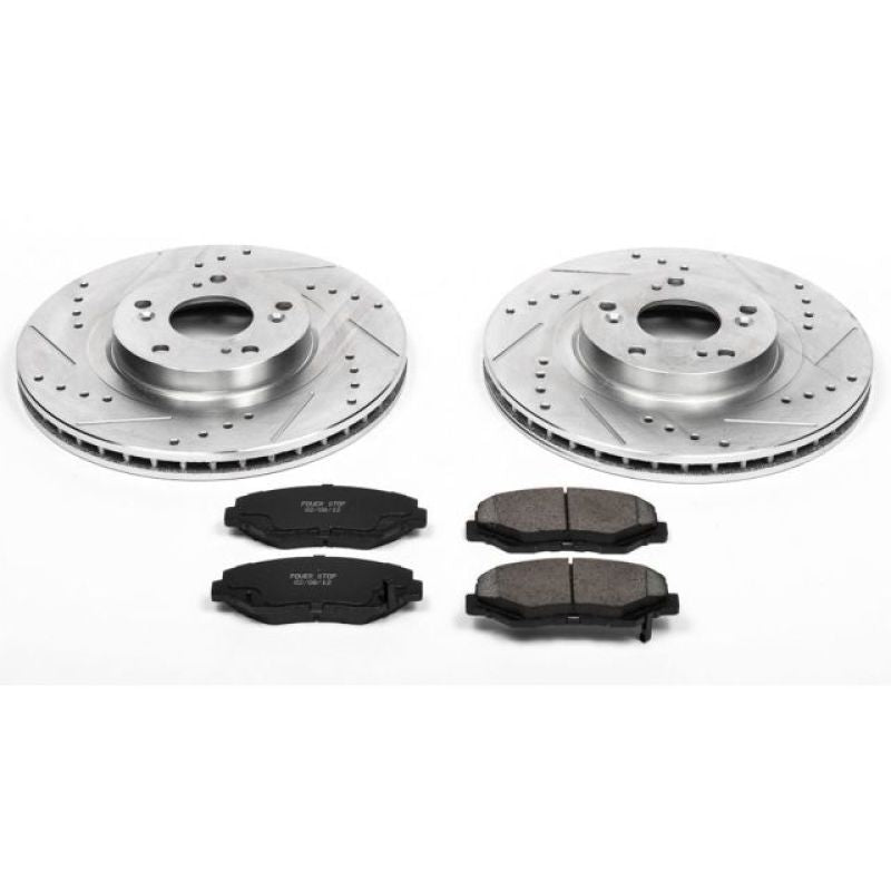 Load image into Gallery viewer, Power Stop 13-15 Acura ILX Front Z23 Evolution Sport Brake Kit

