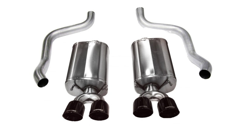Load image into Gallery viewer, Corsa 09-13 Chevrolet Corvette C6 6.2L V8 Black Sport Axle-Back Exhaust
